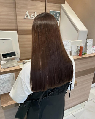 毛先まで綺麗になるプレミアム髪質改善縮毛矯正