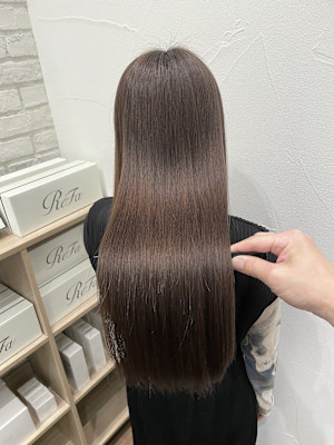 プレミアム髪質改善縮毛矯正☆