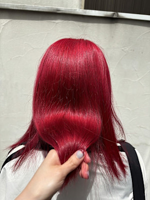 ビビットなレッドカラー！