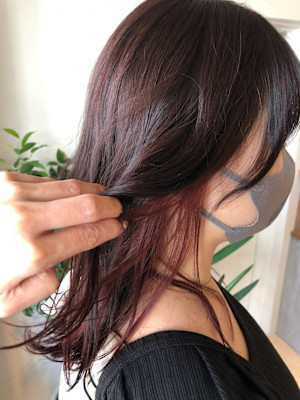 ボルドーカラー