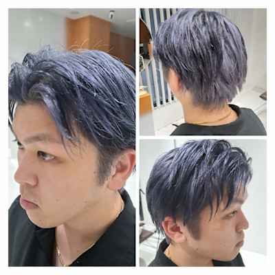 10代・20代グレージュ/ブルーブラックカラー♪