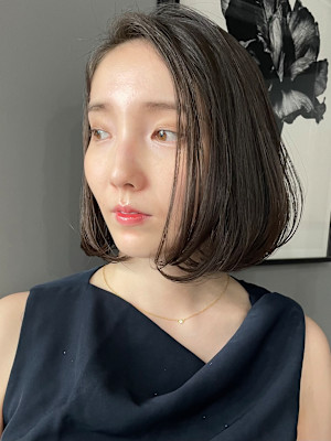 大人可愛いボブ