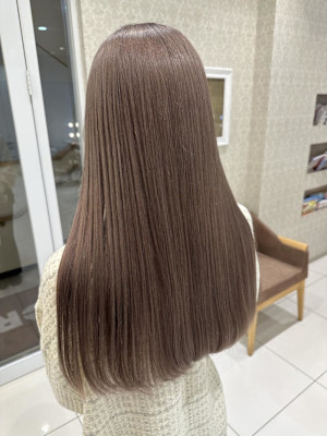 [aina]ダブルカラー/ブリーチ/ミルクティー