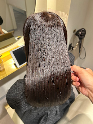 "髪質改善で叶える"  乾かすだけの艶髪 『銀座/個室』