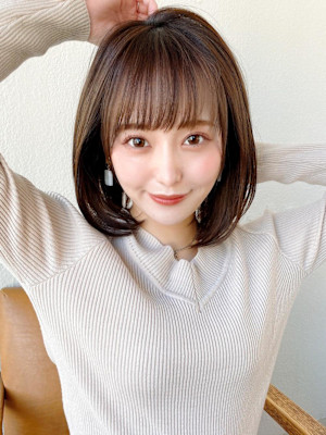 30代/40代/小顔/前髪/イメチェン/ショートボブ