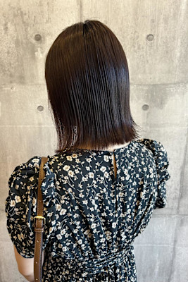 ローズブラウン/ボブ