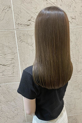 髪質改善カラー/アッシュカラー