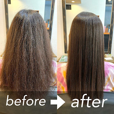 【Elme】髪が綺麗に見える髪質改善ストレート
