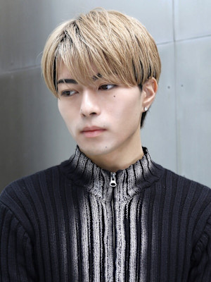 韓流 シースルーマッシュ ミルクティーベージュ 福岡 天神