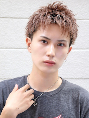 ハーフアップバング ツーブロック 刈り上げ 福岡 大名