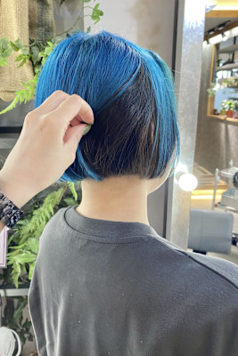 アンブレラカラー/ミニボブ