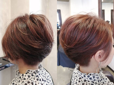 【50代の大人かっこいいショート】は洗練されたヘアに（50代