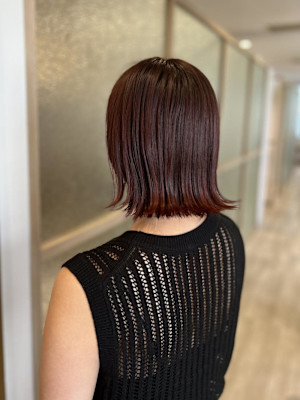 赤たっぷりカラー♪