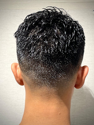 フェードパーマスタイル