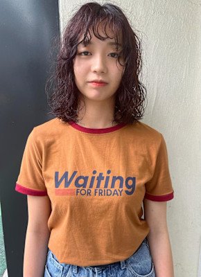 ユルマキ/ニュアンスパーマ／ナチュラルパーマ／下北沢