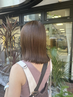 [aika]ワンカラーで作るブラウンベージュ