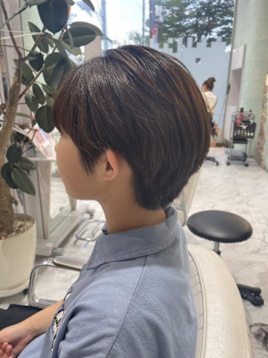 丸みベリーショートカット