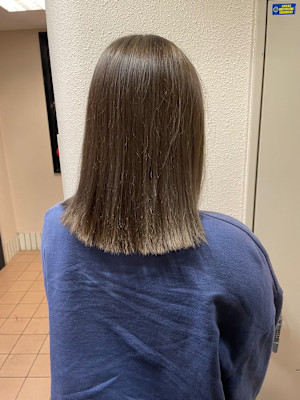 ミルクティーグレージュボブケアブリーチ所沢