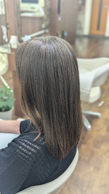 髪質改善×カラー