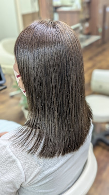 髪質改善×カラー