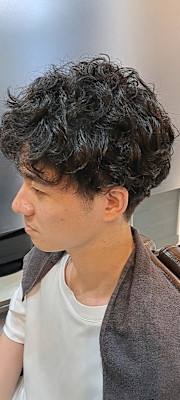 スパイラルパーマ