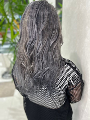 外国人風♪シルバーグレー