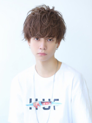 ラフ束マッシュショート ツーブロック 刈り上げ 天神 大名