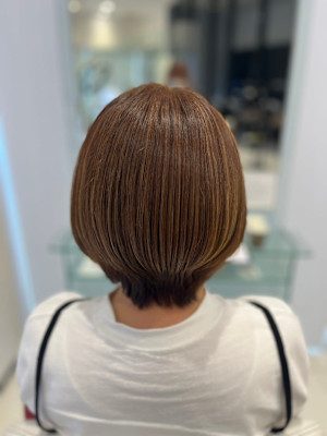 大人丸みショート