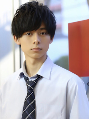 黒髪プリンスショート ナチュラル メンズサロン 福岡 天神