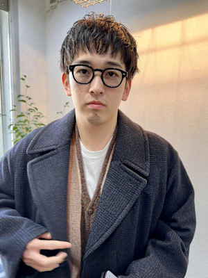 メンズカット/スパイキーショート/メンズベリショ/下北沢