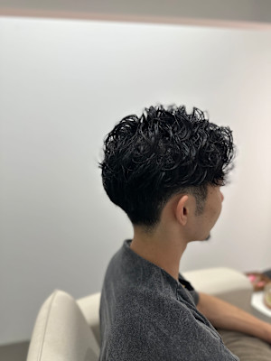 大人メンズパーマ