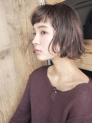 kos/二子玉川3分/ボブ/ ショート/パーマ/クレイ