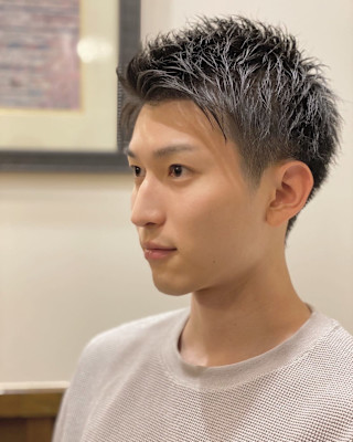 アップバングショート