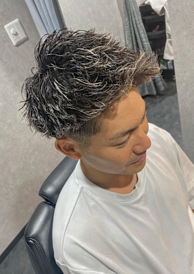 フェード×ジェットモヒカン×ハイライト×ツイスパ