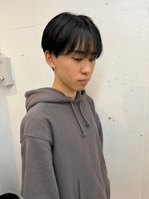 あなたの似合うがわかる！メンズシースルーマッシュ　ショート