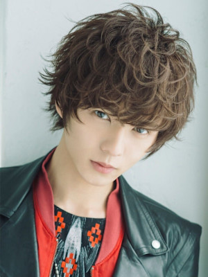 王道束感ウルフ ラウンドマッシュ 平成ウルフ メンズヘア