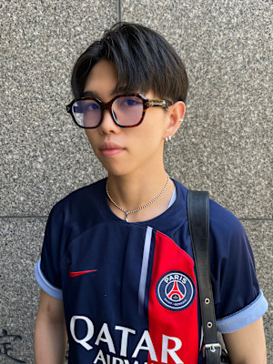 【メンズカット】骨格矯正カット+炭酸クレンジングスカルプケア