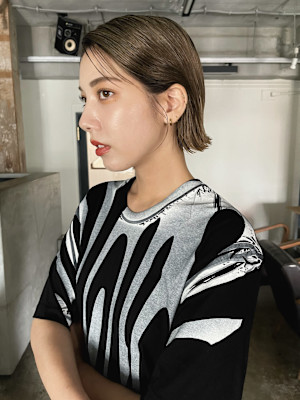 ミニボブ _ブロンドボブ