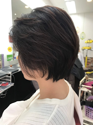 毛流れ×ショート