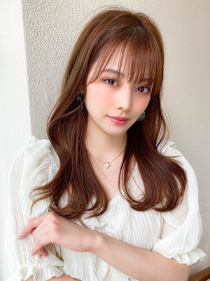 美髪/髪質改善/韓国/切りっぱなしボブ/フェイスレイヤー