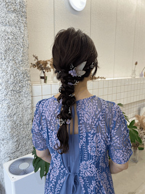 《花屋併設》編み下ろし