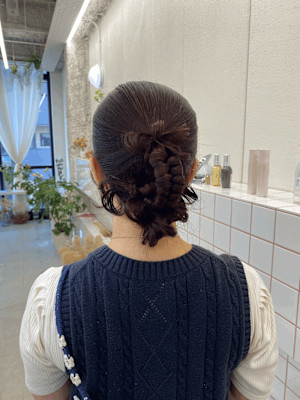 《花屋併設》タイトアレンジ