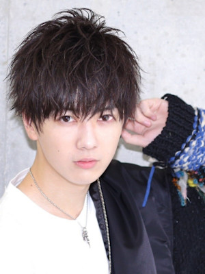 フェザーショートレイヤー メンズサロン 福岡 天神 韓国