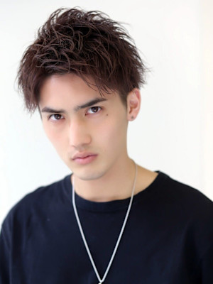 ソフトツイスト ツイストスパイラル アップバング かきあげ