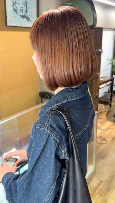 Unique×ミディアムボブ