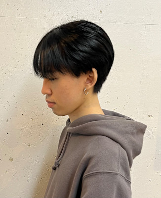 あなたの似合うがわかる！メンズシースルーマッシュ　ショート