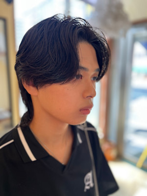 メンズ韓国ヘア