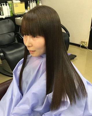 大久保俊一美容室×ロング