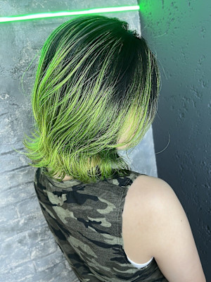 白髪ぼかしハイライトケアカラー【池袋・池袋東口・池袋駅】