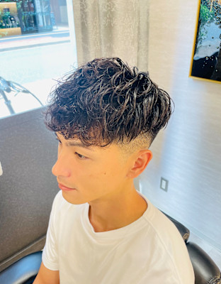 スペインカール×フェード